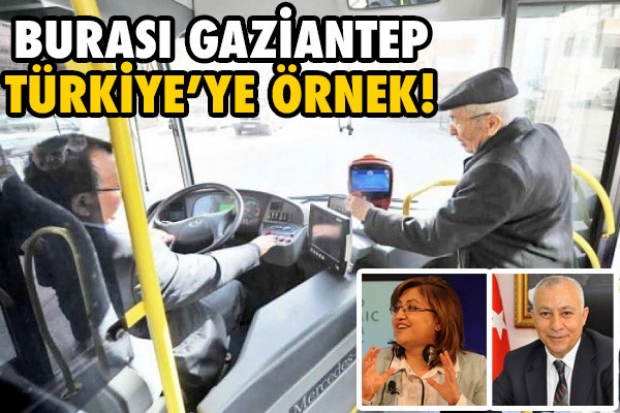 BURASI GAZİANTEP TÜRKİYE’YE ÖRNEK!