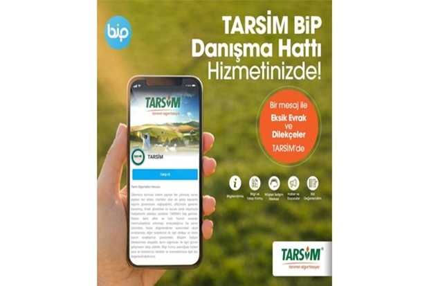 TARSİM BİP Danışma Hattı üretici ve yetiştiricinin hizmetinde