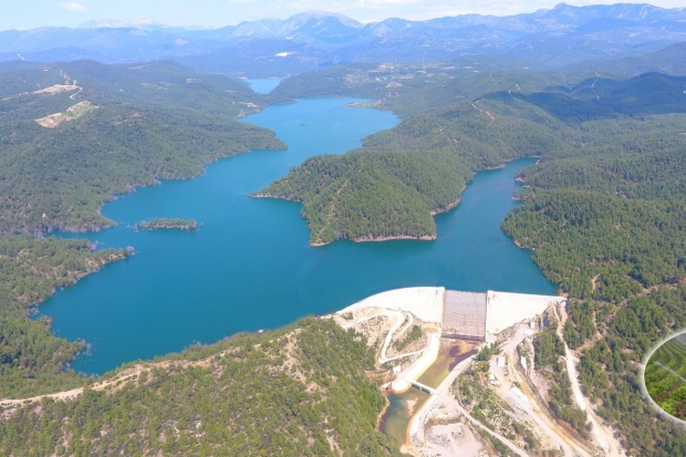 Manavgat Naras Barajından milli ekonomiye önemli katkı