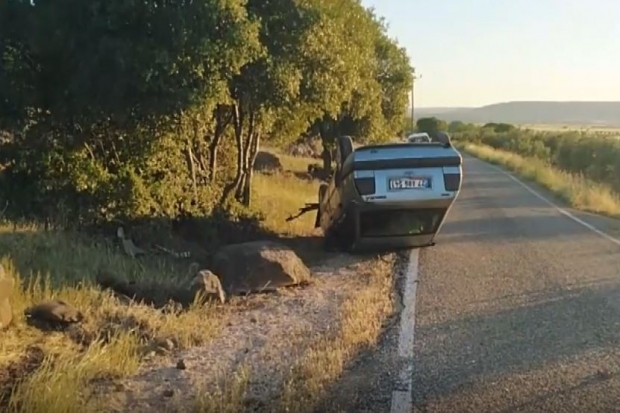 Yavuzeli'nde trafik kazası: 1 yaralı