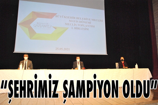 “ŞEHRİMİZ ŞAMPİYON OLDU”