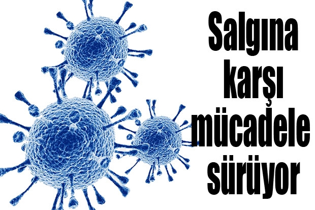 Salgına karşı mücadele sürüyor