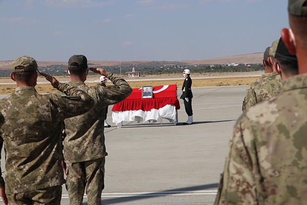 El Bab Şehidi memleketline uğurlandı