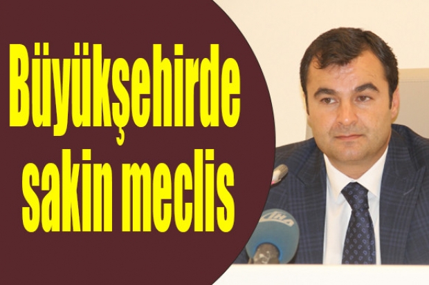 Büyükşehirde sakin meclis