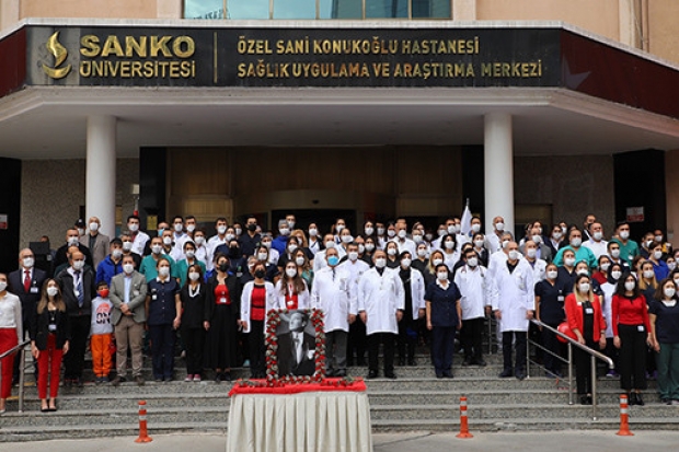 SANKO Üniversitesi Hastanesi'nde Cumhuriyet Bayramı kutlandı