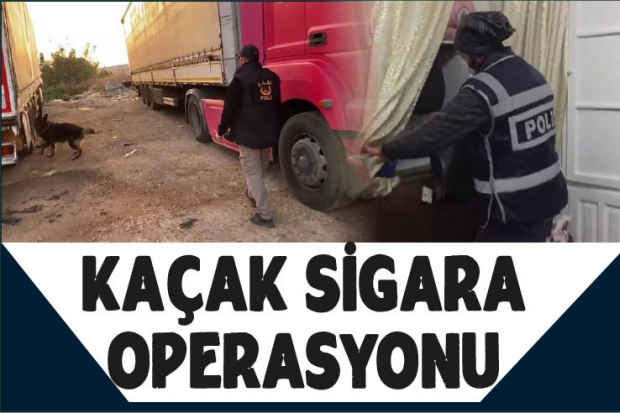 Gaziantep’te kaçak sigara operasyonu: 8 gözaltı
