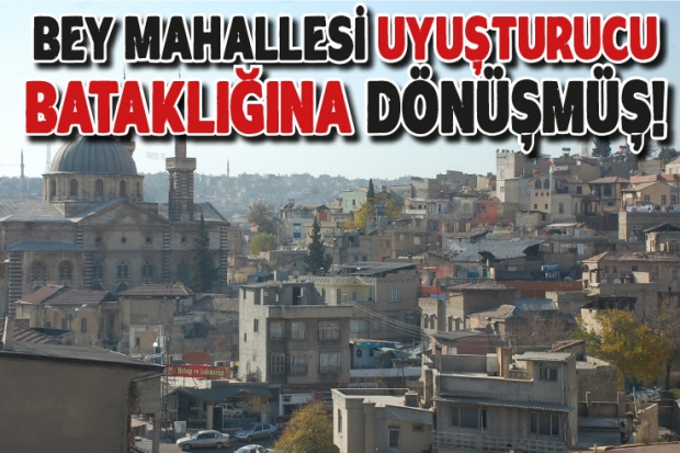 Bey Mahallesi uyuşturucu  bataklığına dönüşmüş!