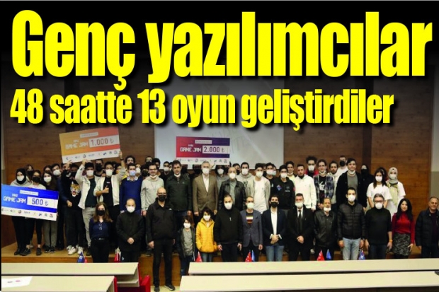 Genç yazılımcılar 48 saatte 13 oyun geliştirdiler