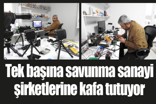 Tek başına savunma sanayi şirketlerine kafa tutuyor