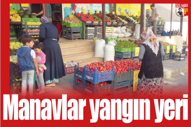 Manavlar yangın yeri