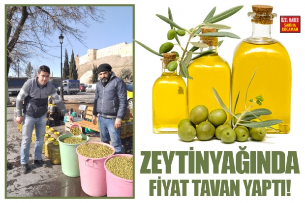 ZEYTİNYAĞINDA  FİYAT TAVAN YAPTI!