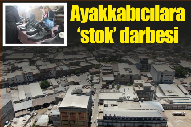 Ayakkabıcılara 'stok' darbesi