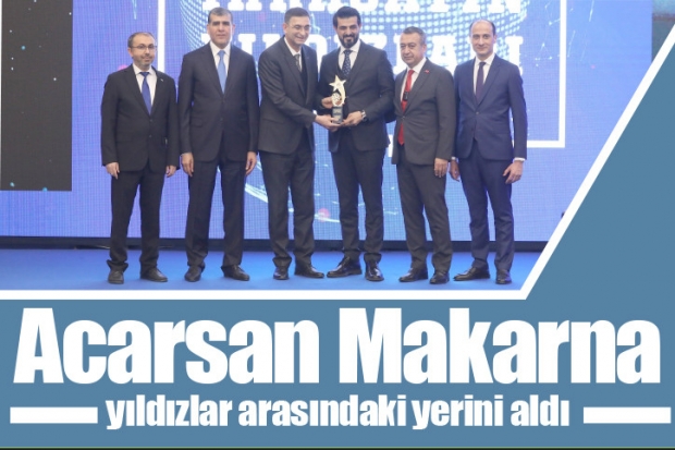 Acarsan Makarna yıldızlar arasındaki yerini aldı