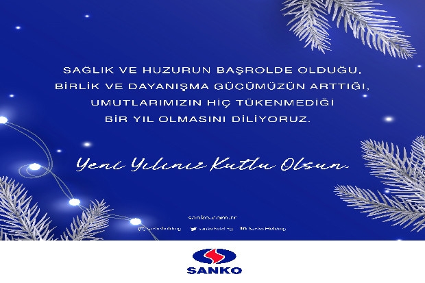 SANKO YENİ YILI KUTLADI