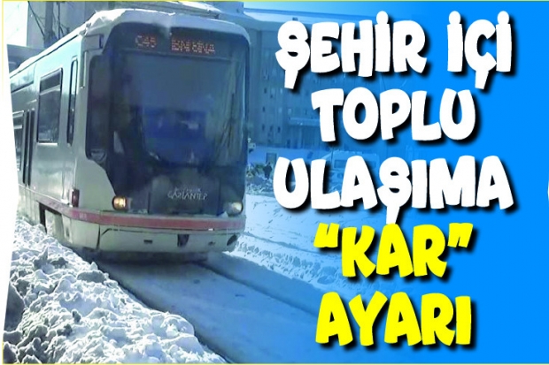 Şehir içi toplu ulaşıma 