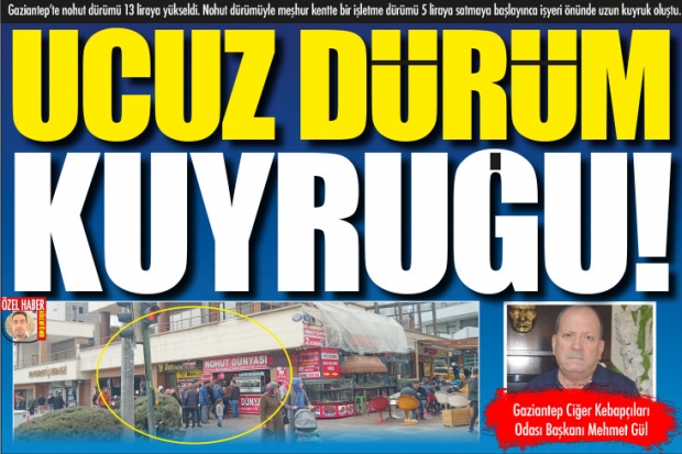 UCUZ DÜRÜM KUYRUĞU!