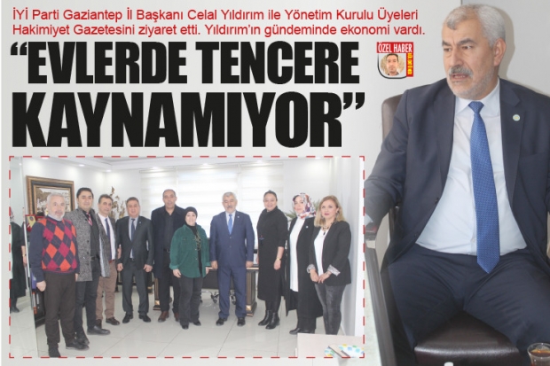 "EVLERDE TENCERE KAYNAMIYOR"