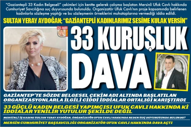 33 KURUŞLUK DAVA