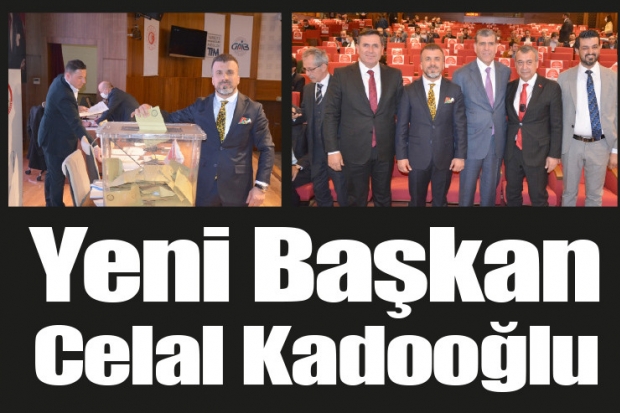 Yeni Başkan Celal Kadooğlu