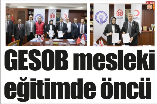 GESOB mesleki eğitimde öncü