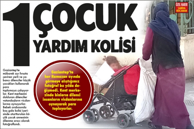 1 ÇOCUK 1 YARDIM KOLİSİ