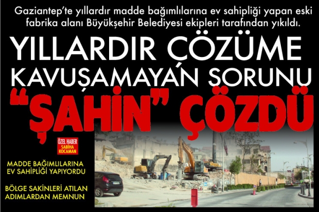 YILLARDIR ÇÖZÜME KAVUŞAMAYAN  SORUNU 