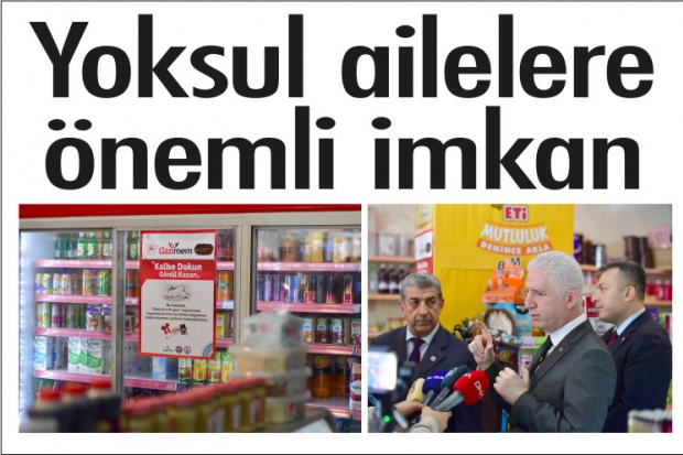 Yoksul ailelere önemli imkan