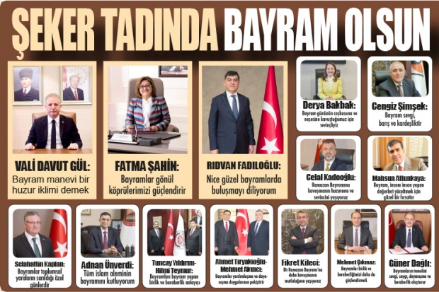 ŞEKER TADINDA BAYRAM OLSUN