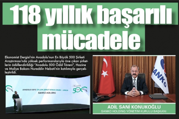 118 yıllık başarılı mücadele