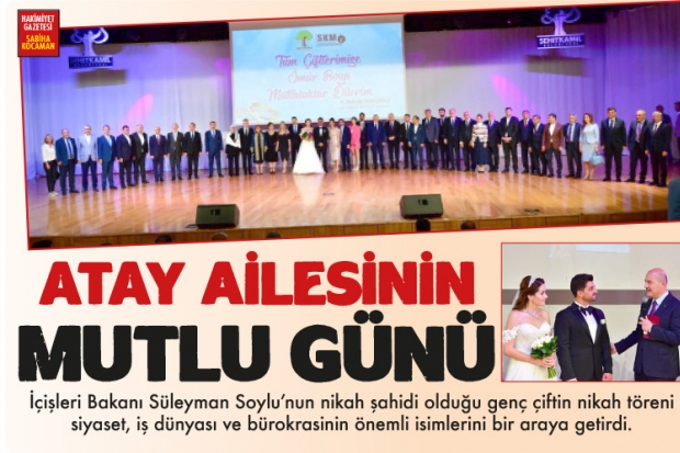 ATAY ailesinin mutlu günü