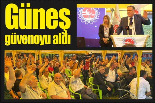 Güneş güvenoyu aldı