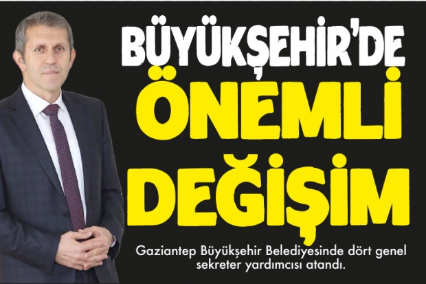 Büyükşehir'de önemli değişim