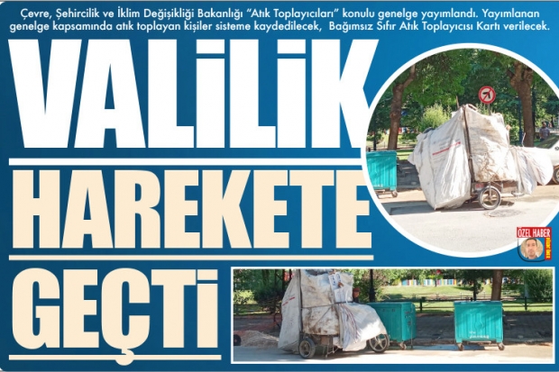 VALİLİK HAREKETE GEÇTİ