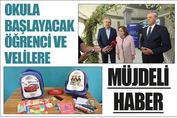 OKULA BAŞLAYACAK ÖĞRENCİ VE VELİLERE MÜJDELİ HABER