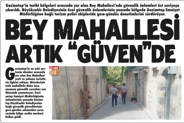 BEY MAHALLESİ  ARTIK 