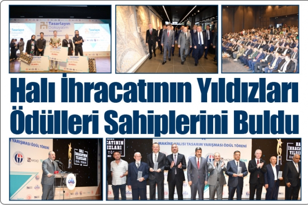 Halı İhracatının Yıldızları Ödülleri Sahiplerini Buldu