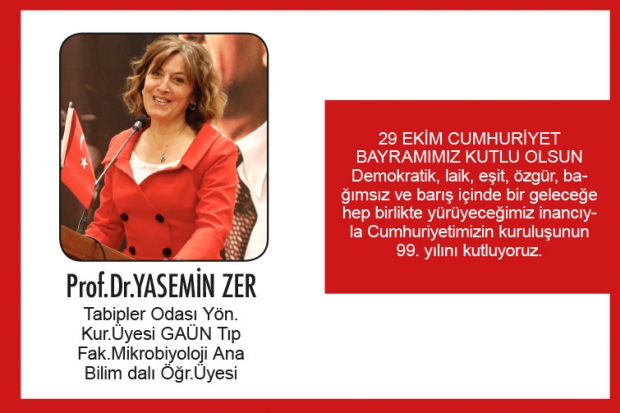 Cumhuriyetimizin 99. Yaş Günü Kutlu Olsun...