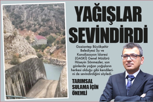 YAĞIŞLAR SEVİNDİRDİ