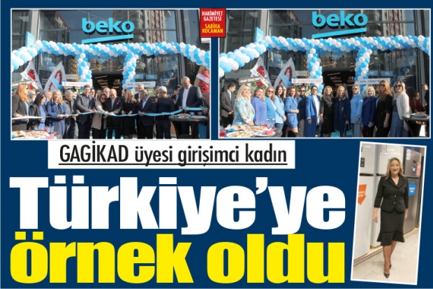 GAGİKAD üyesi girişimci kadın Türkiye'ye örnek oldu