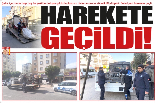 HAREKETE GEÇİLDİ!