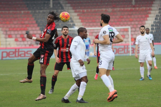 Gaziantepspor: 0 - Akhisar Belediyespor: 1