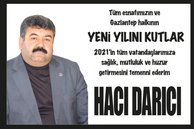 HACI DARICI YENİ YILI KUTLADI