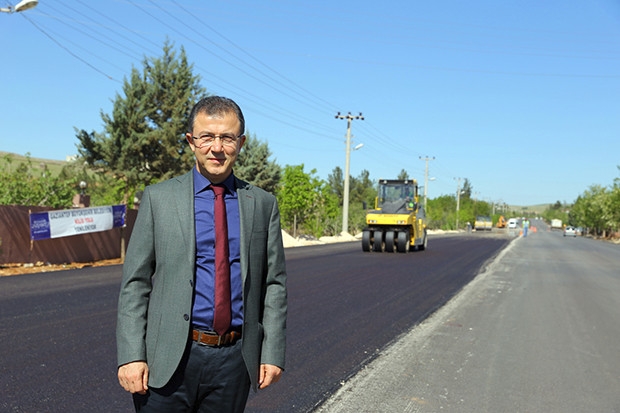 Kilis yolu yenileniyor