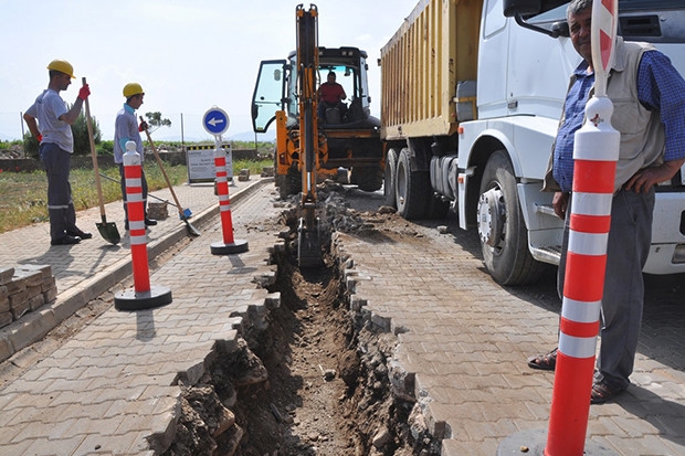 İslahiye'de doğal gaz çalışmaları başladı