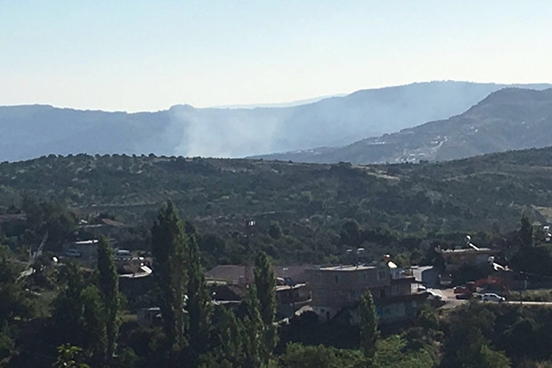 Hatay'a havan mermisi düştü