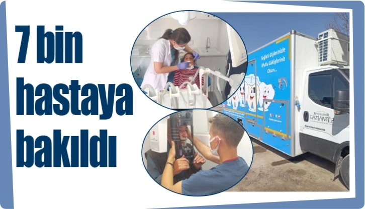 7 bin hastaya bakıldı