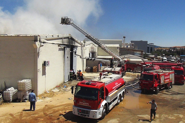 Gaziantep OSB’de yangın