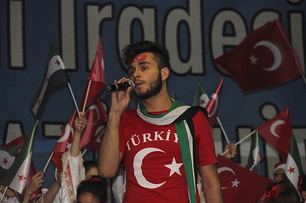 Suriyelilerden “Türkiyem” şarkısı