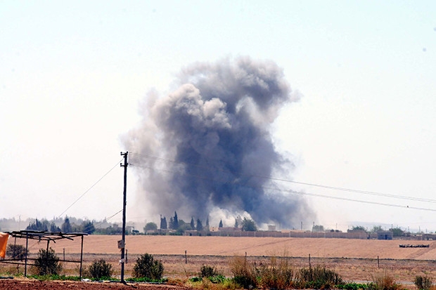 Suriye'deki IŞİD hedefleri vuruldu