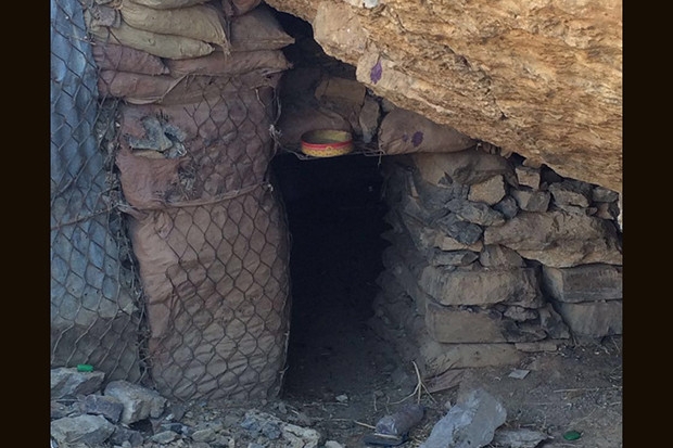 PKK sığınağında silah ve mühimmat ele geçirildi